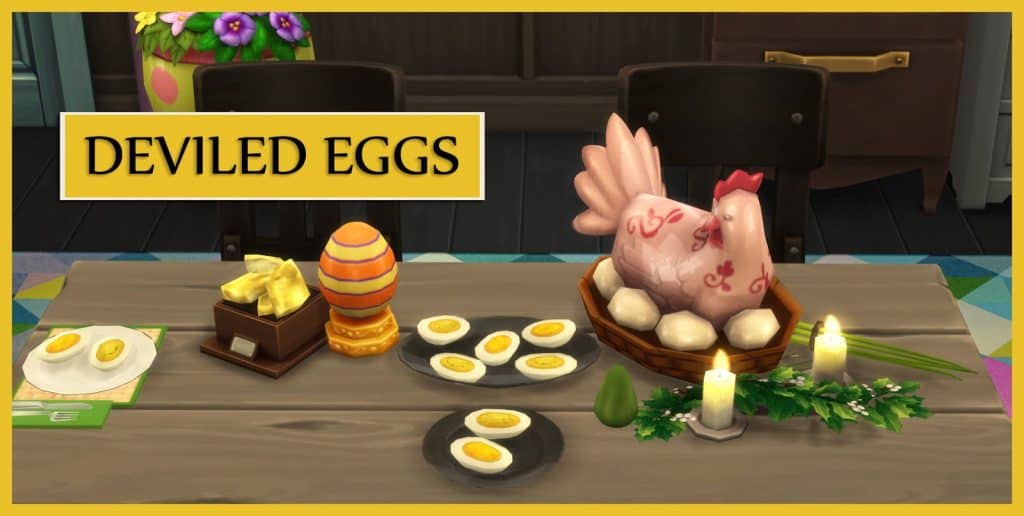 Sims 4 Deviled Eggs Recipe