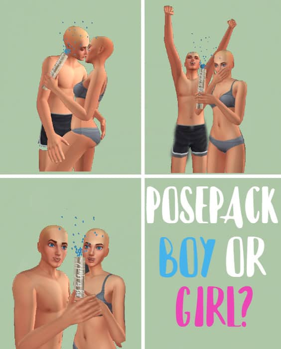Sims 4 Gender Reveal Poses