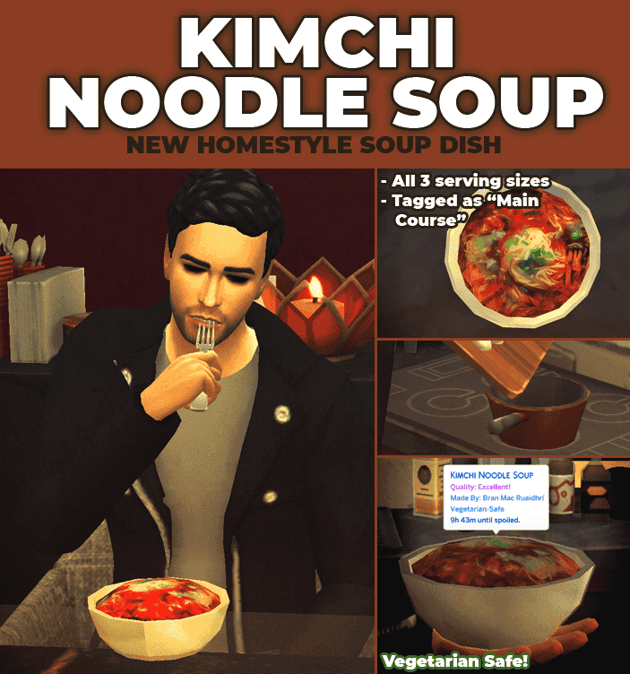 Sims 4 Kimchi Noodle Soup
