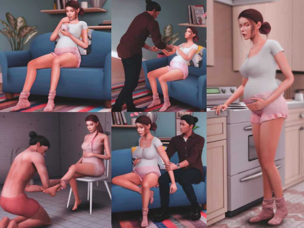 Sims 4 Pregnancy Poses