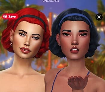 Sims 4 1950s Bombshell Hair