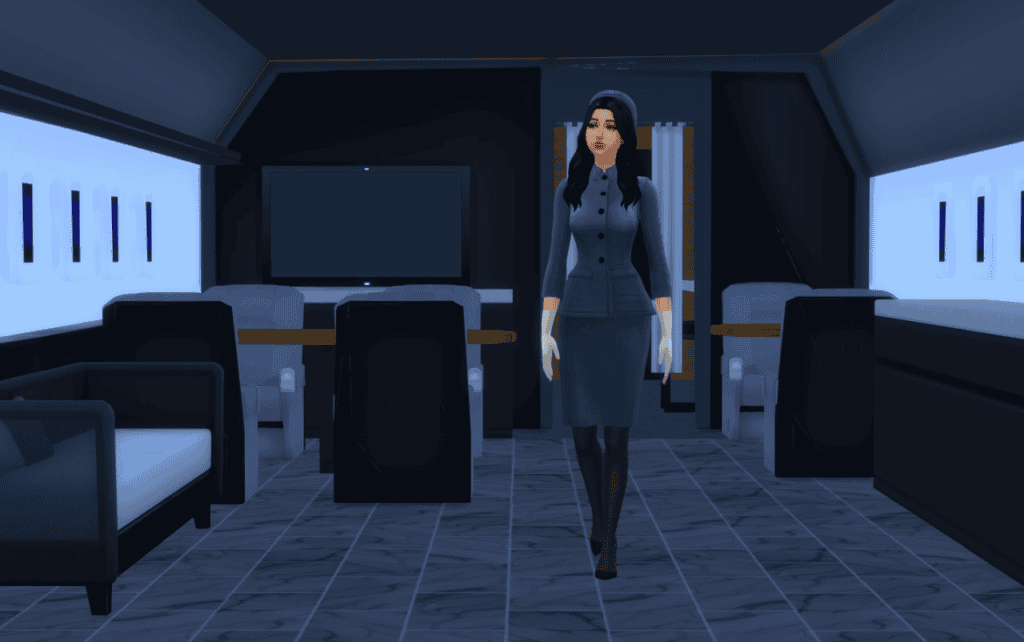 Sims 4 1950s Outfit with Gloves