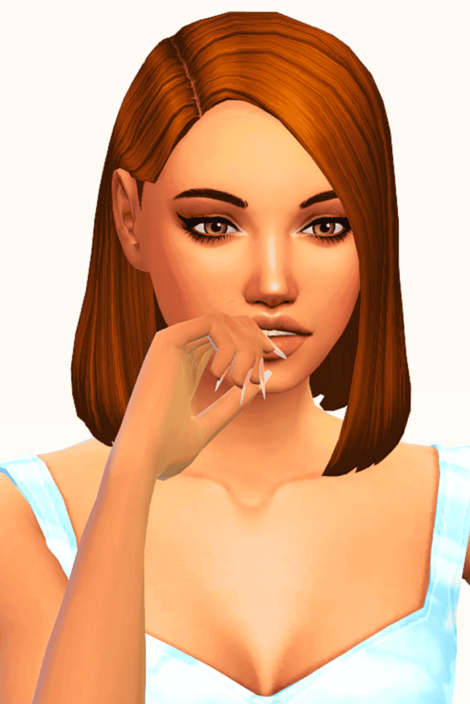 Sims 4 Bob Hairstyle CC