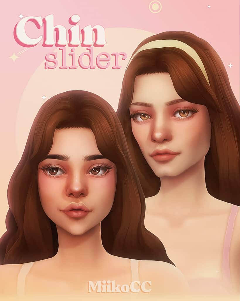 Sims 4 Chin Slider Mod