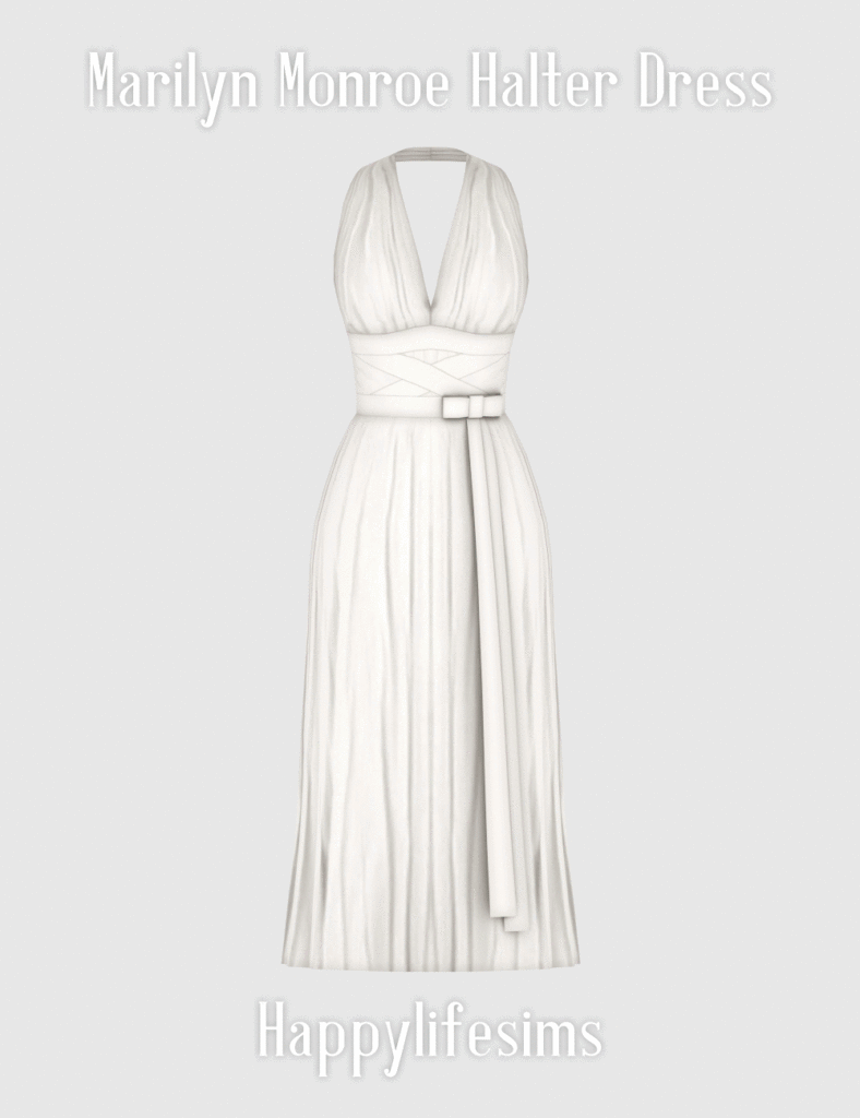 Sims 4 Marilyn Monroe Dress