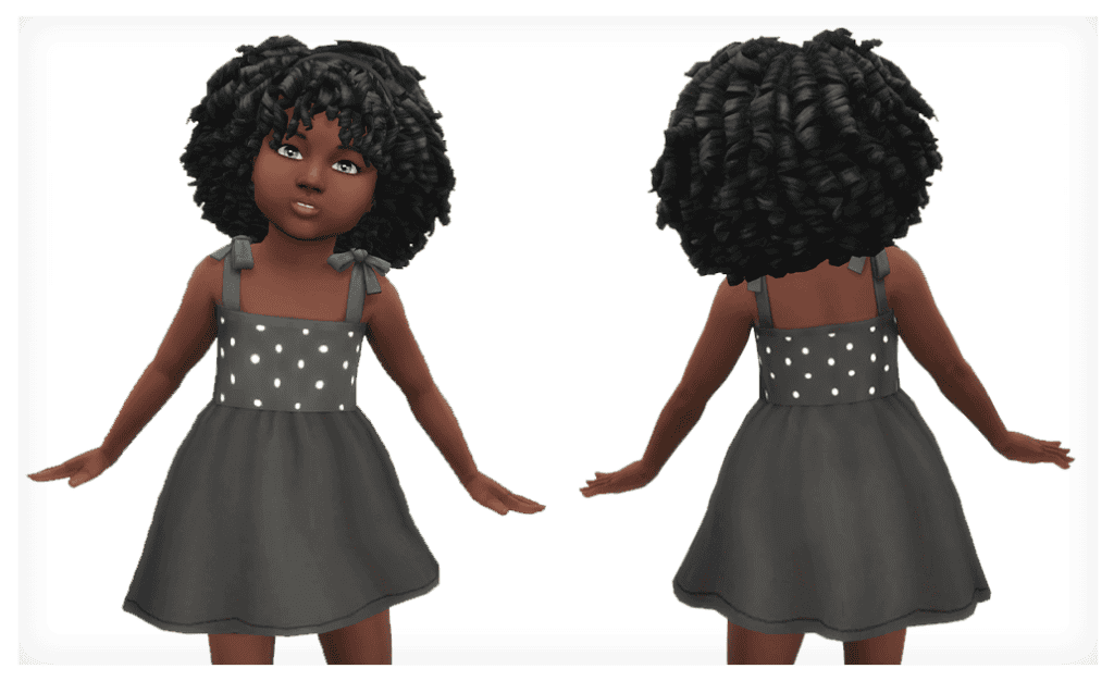 Sims 4 Cute Toddler Girls Dress