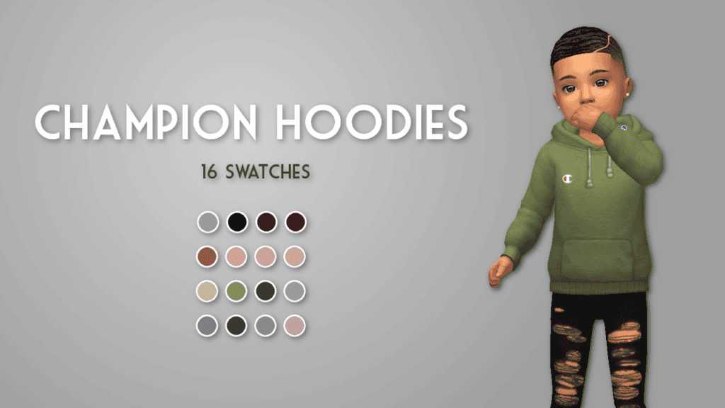 Sims 4 Toddler Champion Hoodie