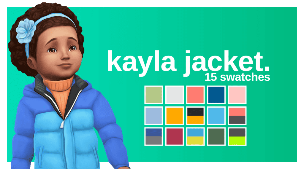 Sims 4 Toddler Winter Jacket