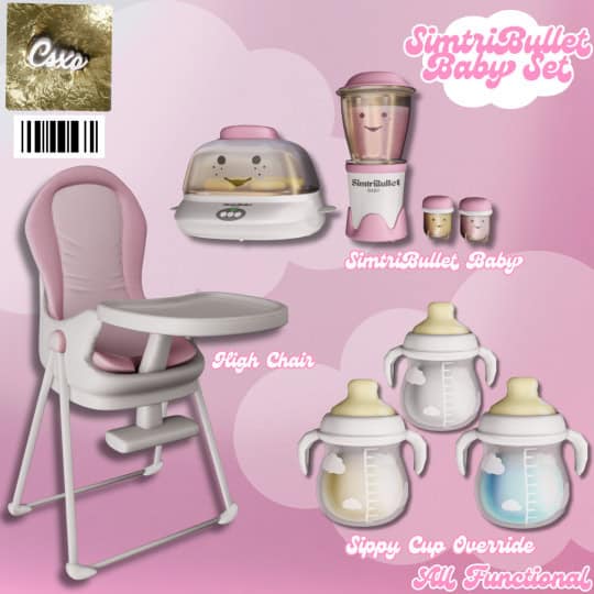 SimtriBullet Baby Set