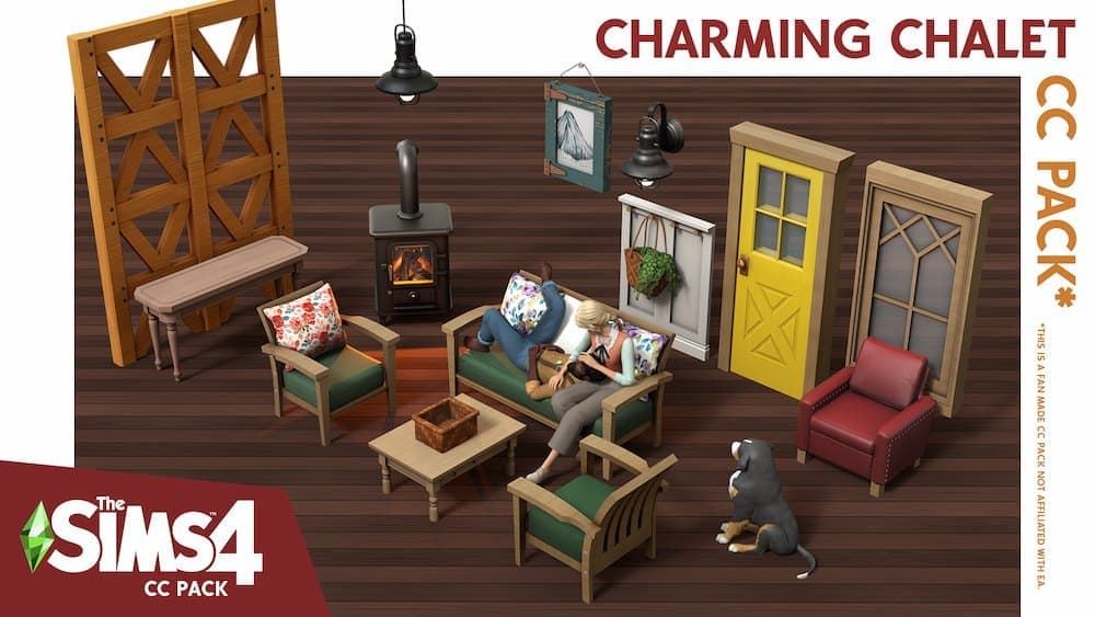 Outdoors Sims 4 Furniture CC Pack