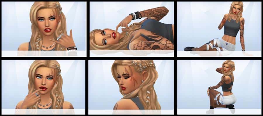 Sims 4 Baddie Gallery Poses