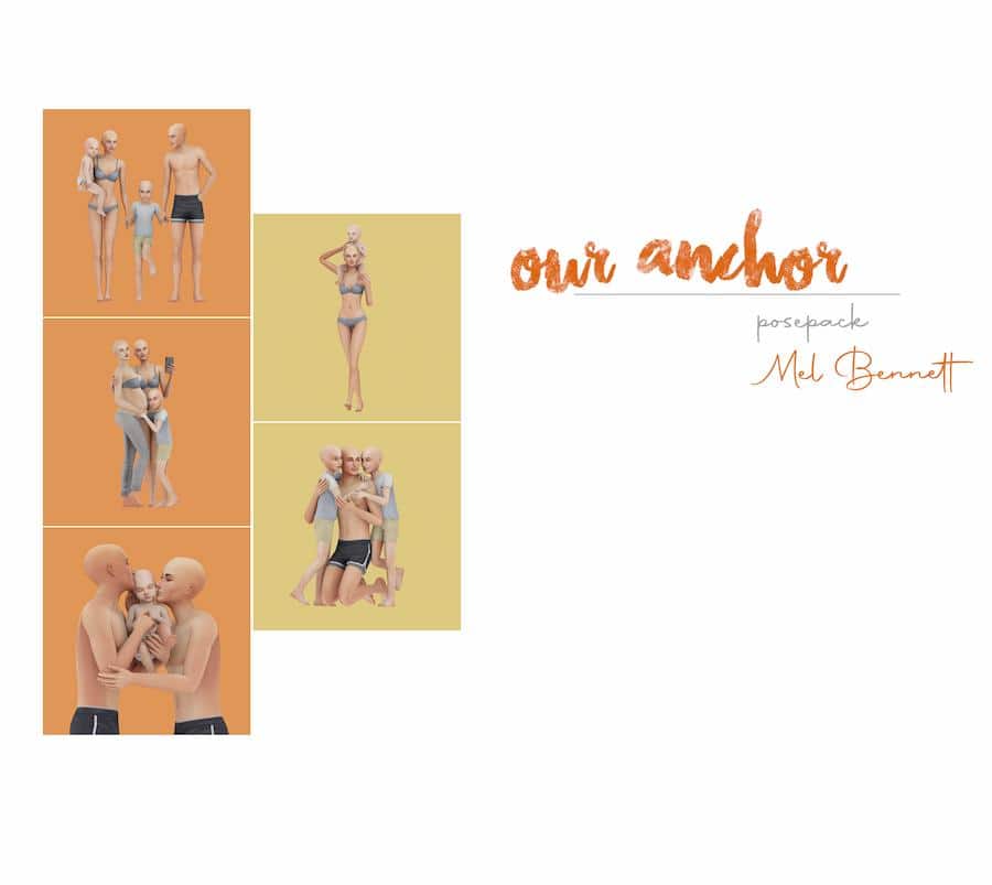 Adorable Sims 4 Family Poses
