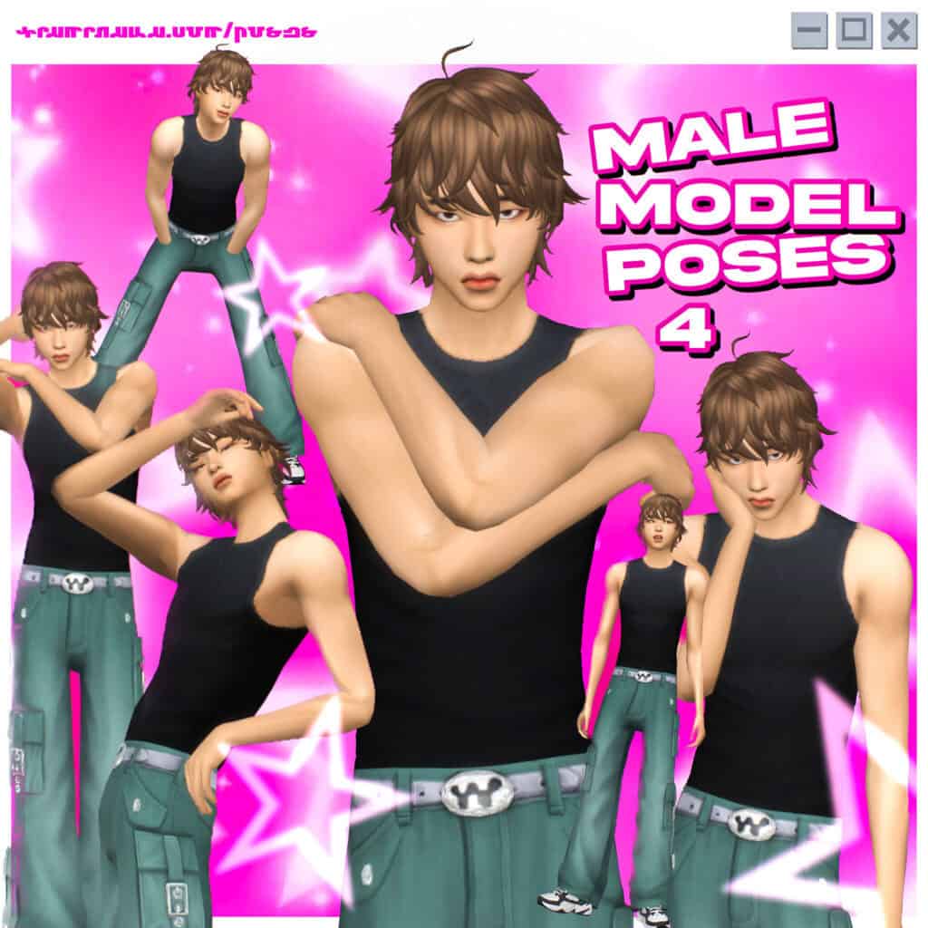 Male Model Poses 4