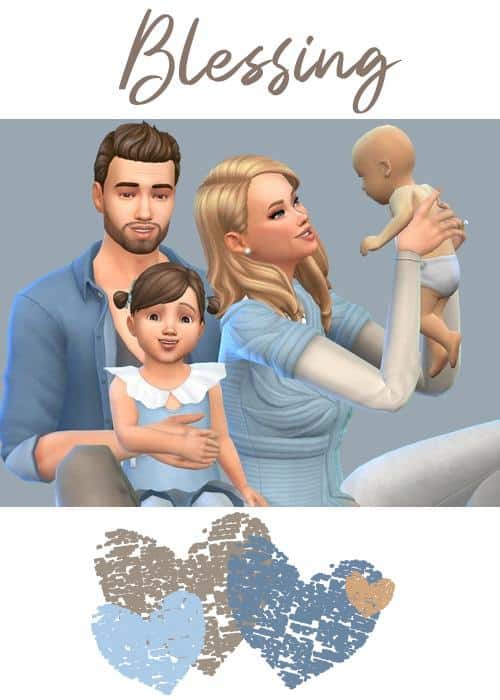 Family Gallery Pose with Newborn