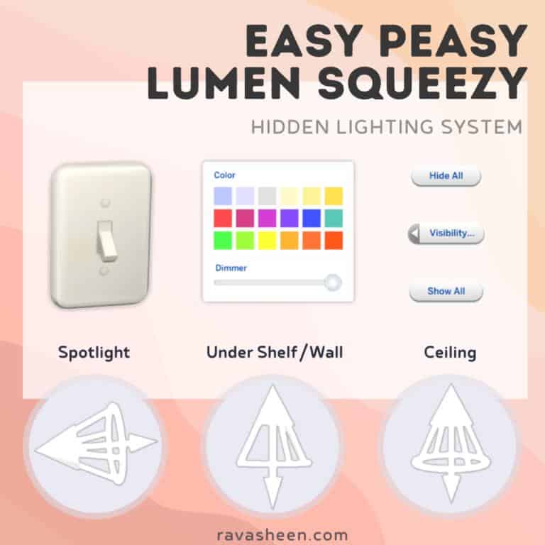 Sims 4 Hidden Lighting System