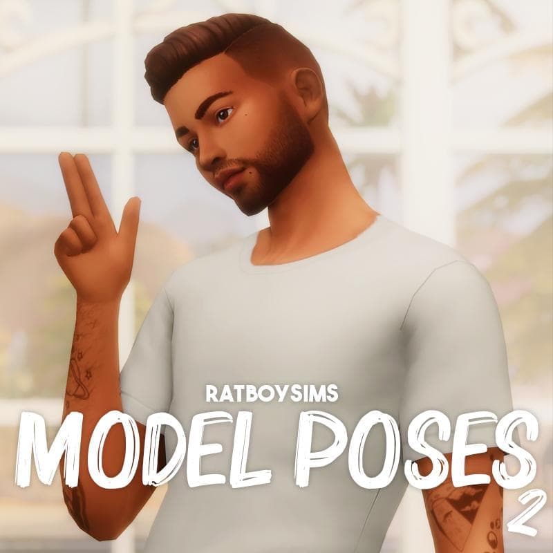 Sims 4 Masculine CAS Poses