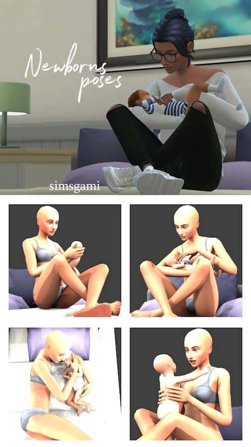 Sims 4 Newborn Poses