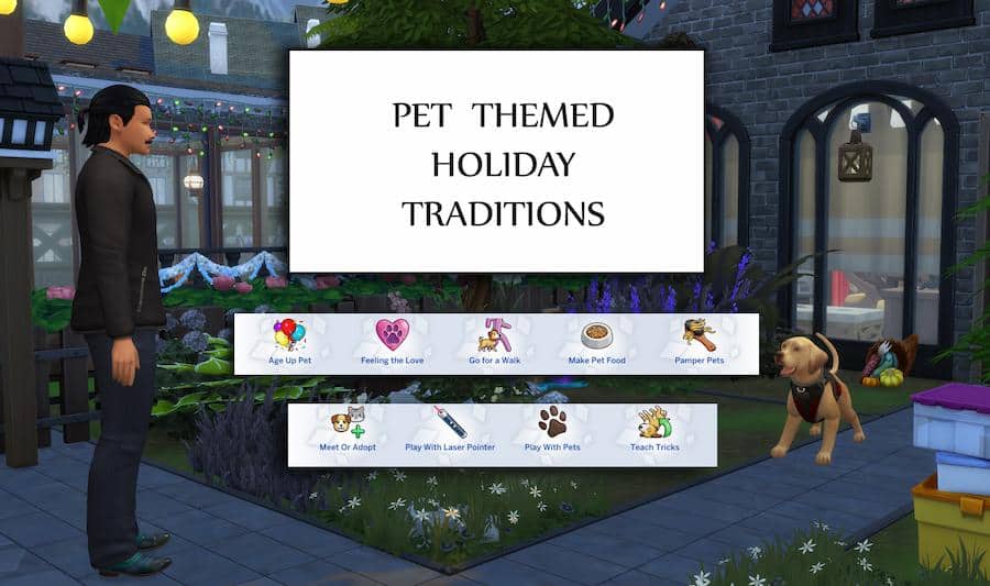 Pet Themed Holiday Traditions