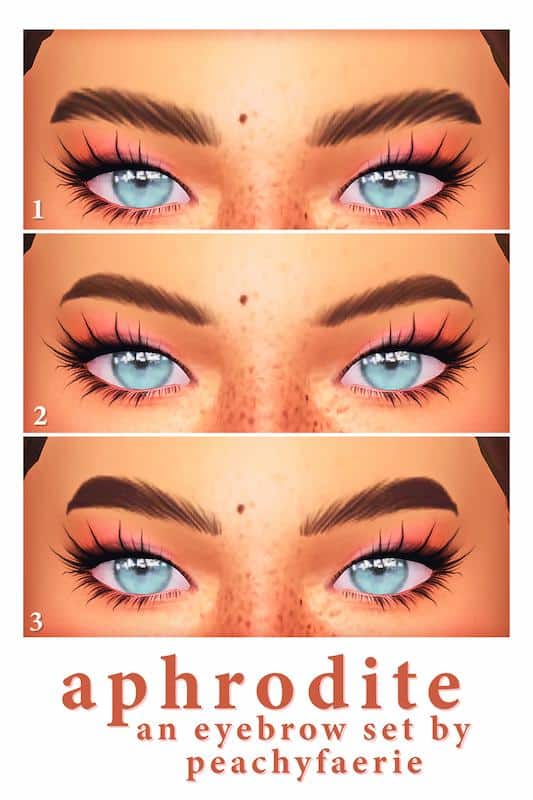 Aphrodite CC Eyebrow Set