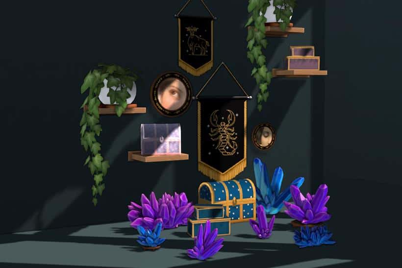 Sims 4 Crystals & Astrology Clutter