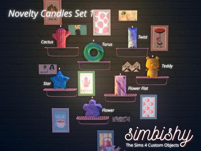 Sims 4 Clutter Candles