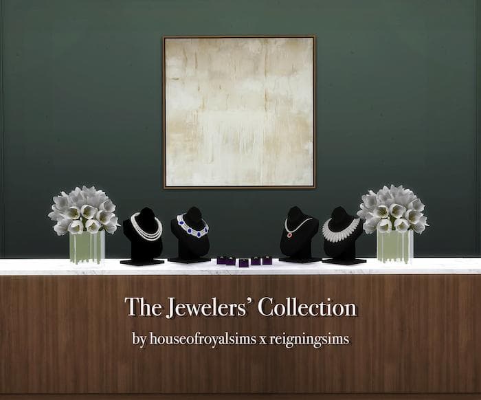 Jewelry Displays for Sims 4