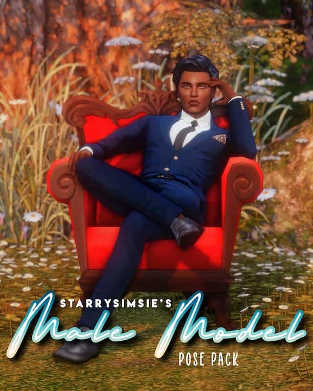 Sims 4 Model Poses for Male Sims