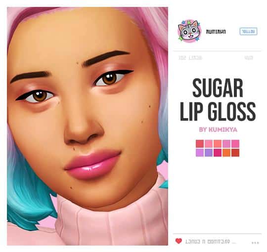 Sims 4 Sugar Lip Gloss
