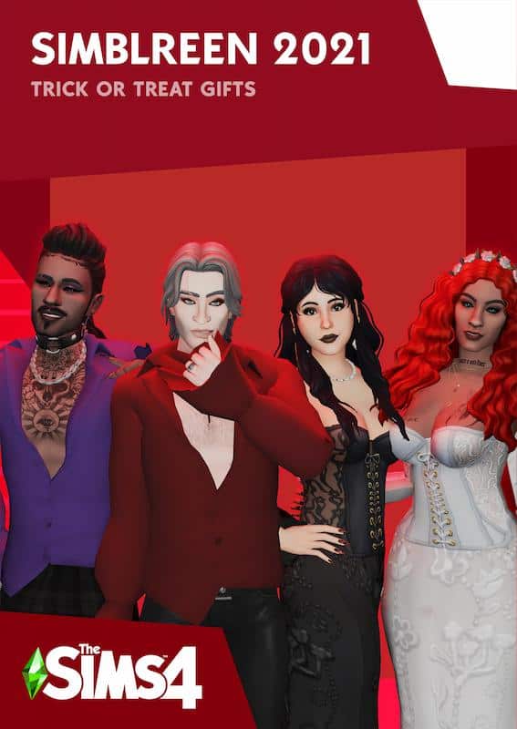 Sims 4 Vampire Clothing CC Pack