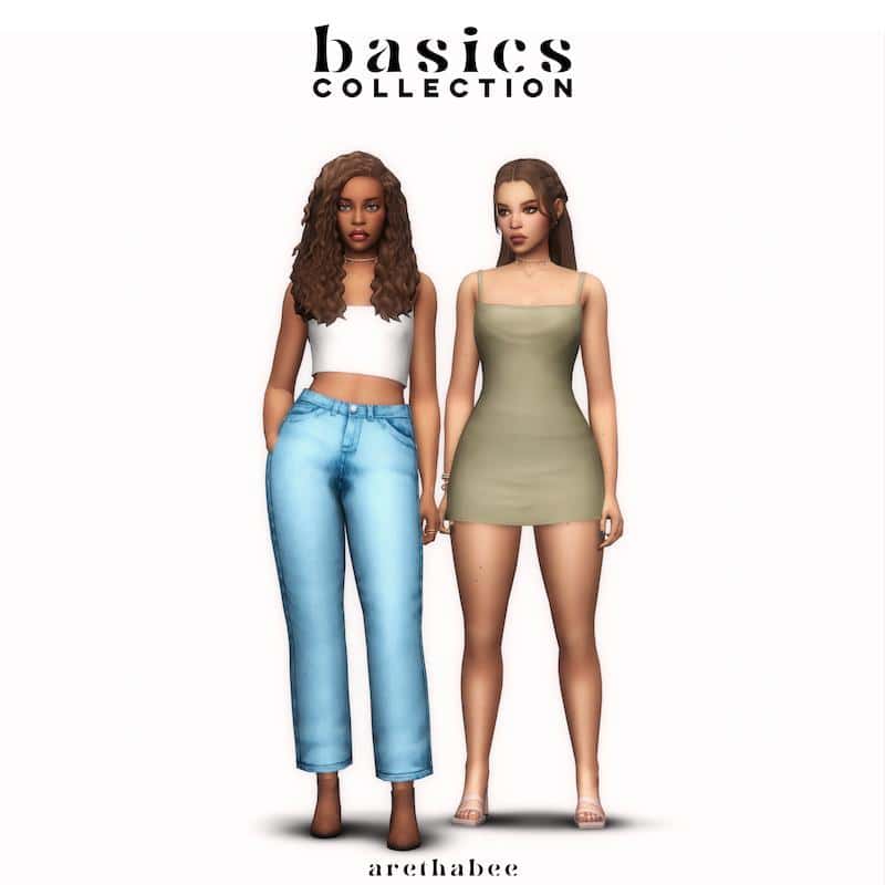 Basics Collection Sims 4 CC Pack