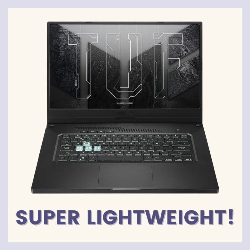 ASUS TUF Dash 15 (2021) Ultra Slim Gaming Laptop
