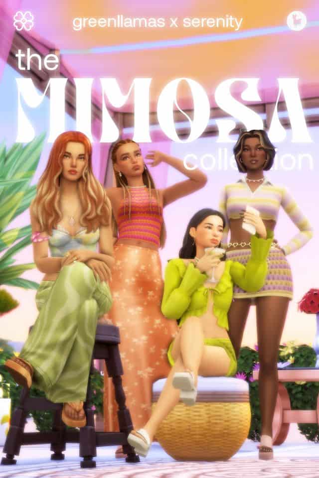 Simfluencer Aesthetic Sims 4 CC