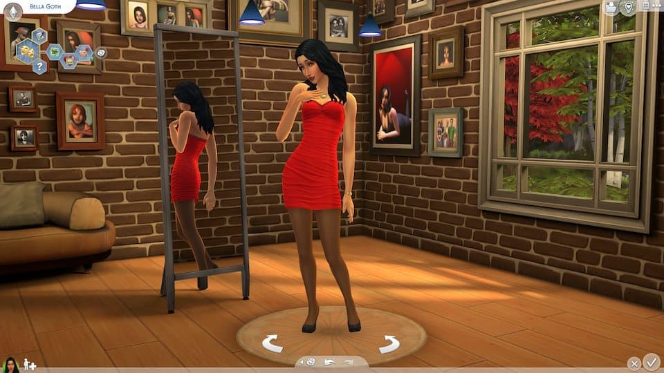 TS2 Inspired Maxis Match Sims 4 CAS Background