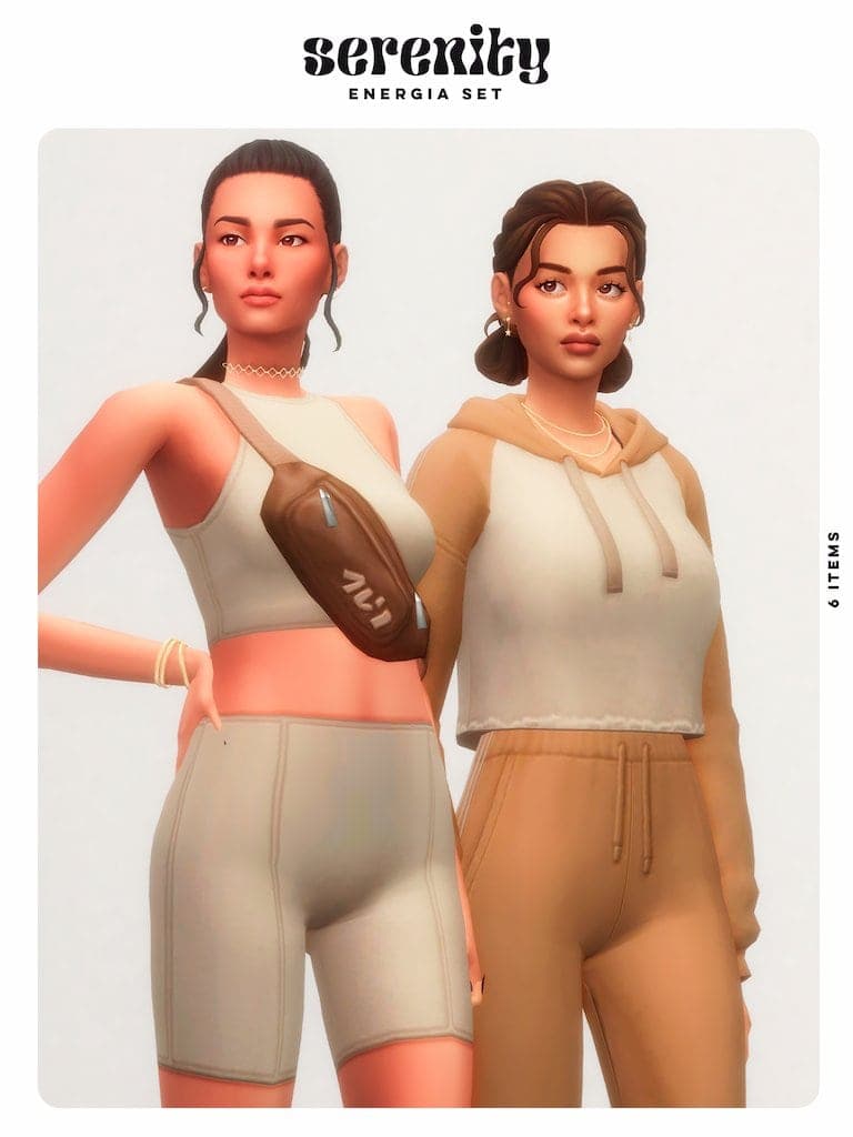 Athletic CC Set for Sims 4