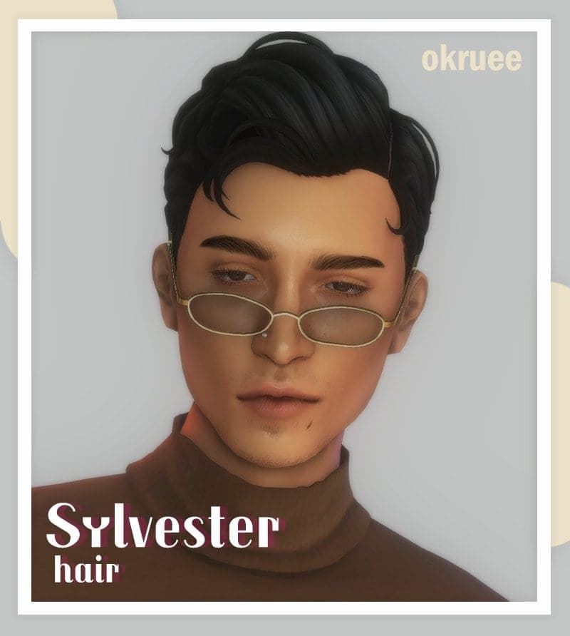 Sylvester Sims 4 Male Hair Mod