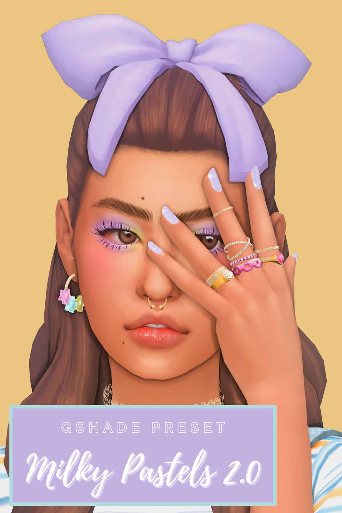 Milky Pastels Sims 4 GShade Preset