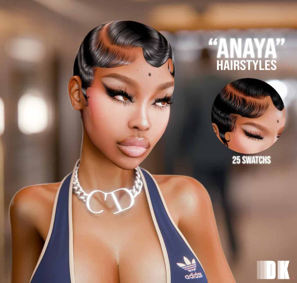 “Anaya” & “Brianca” Hairstyles + Scarf