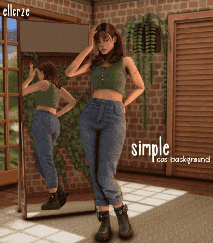 Simple Sims 4 CAS Background