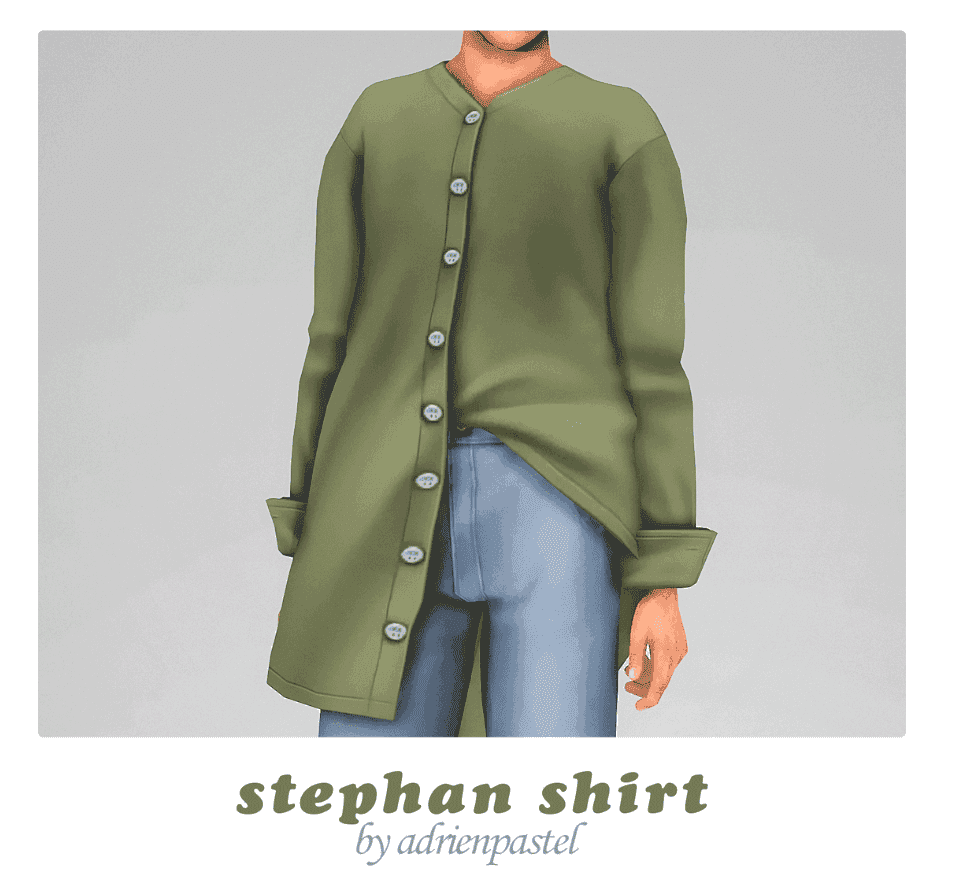 Sims 4 Male Clothing CC – Stephan Set Remastered