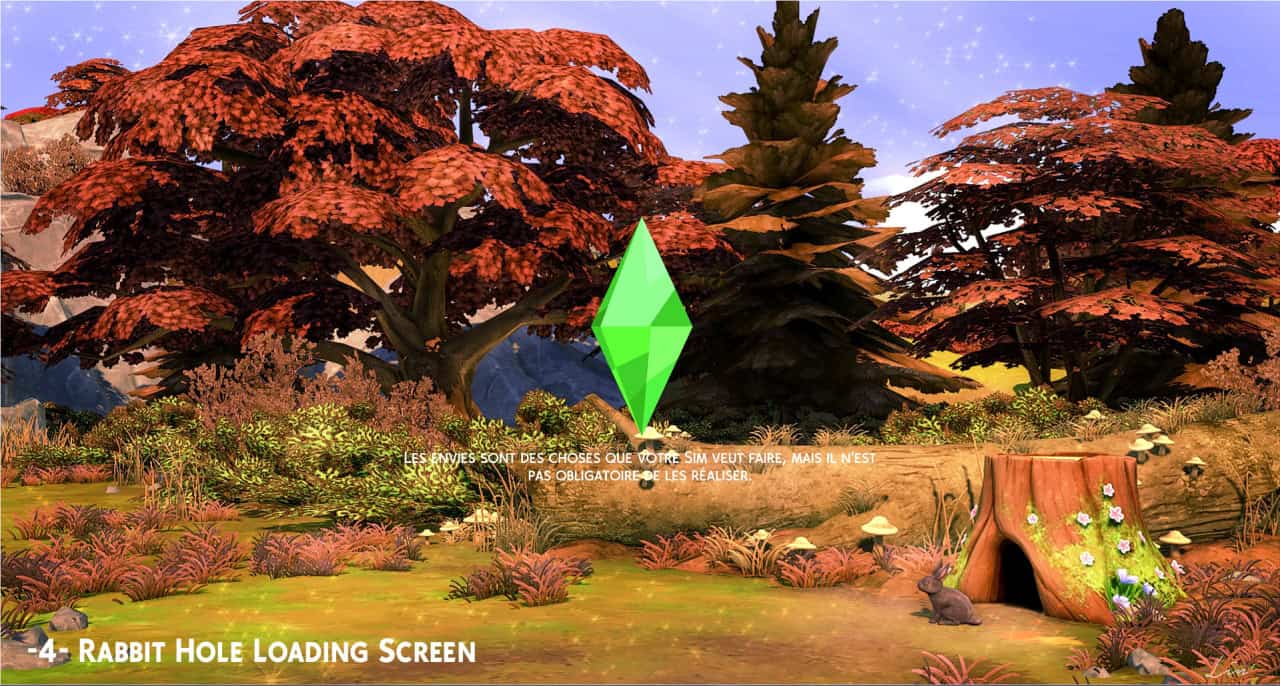Rabbit Hole Loading Screen