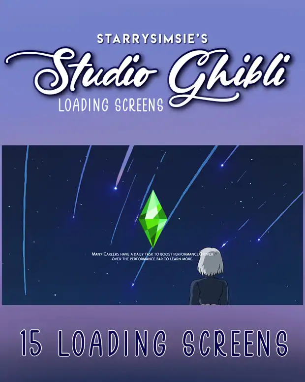 Studio Ghibli Loading Screen
