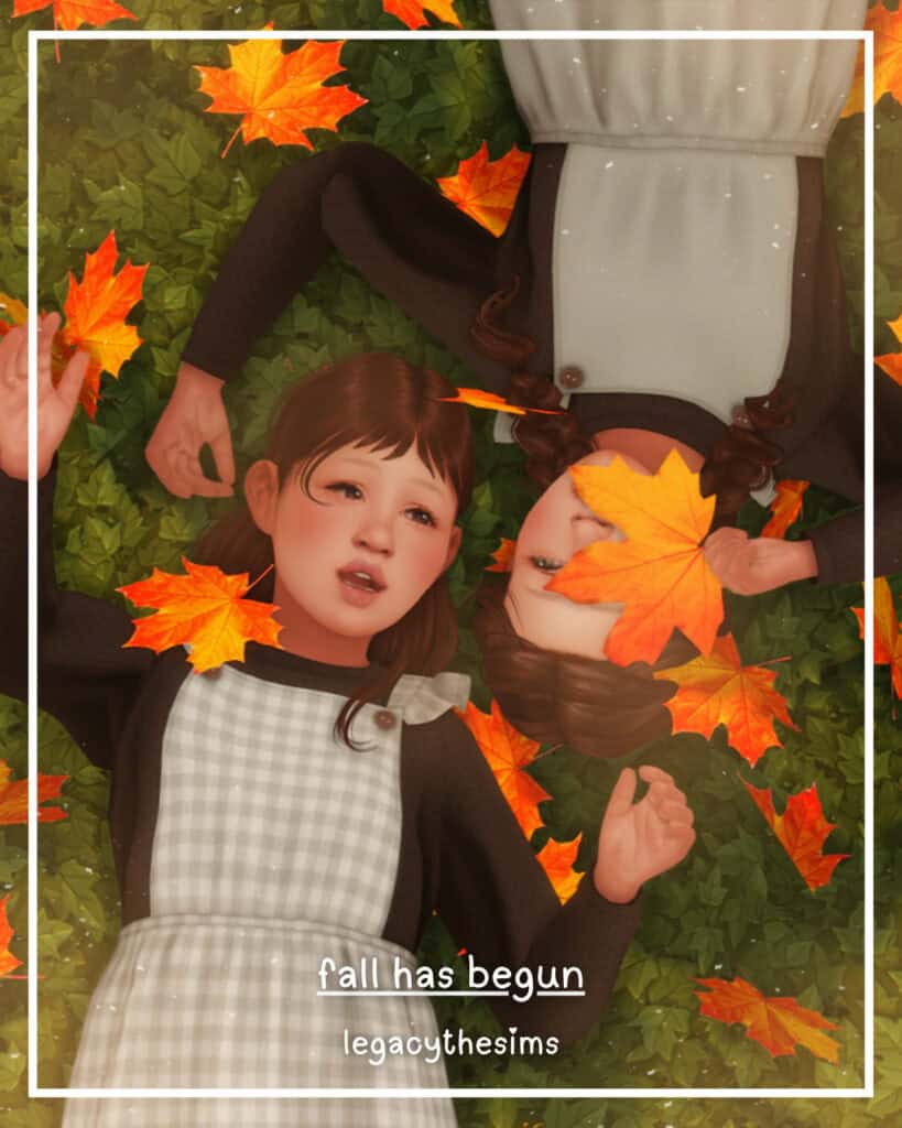 “Fall Has Begun” Poses