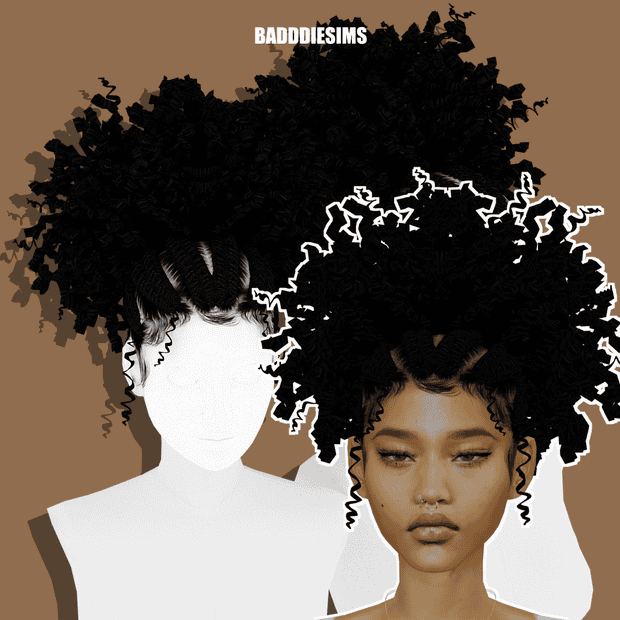 Curly Puff
