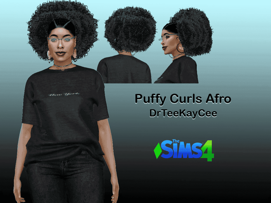 Puffy Curls Afro
