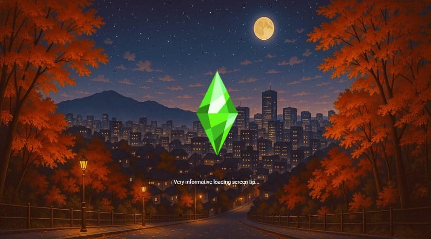 Autumn Cozy City Loading Screen