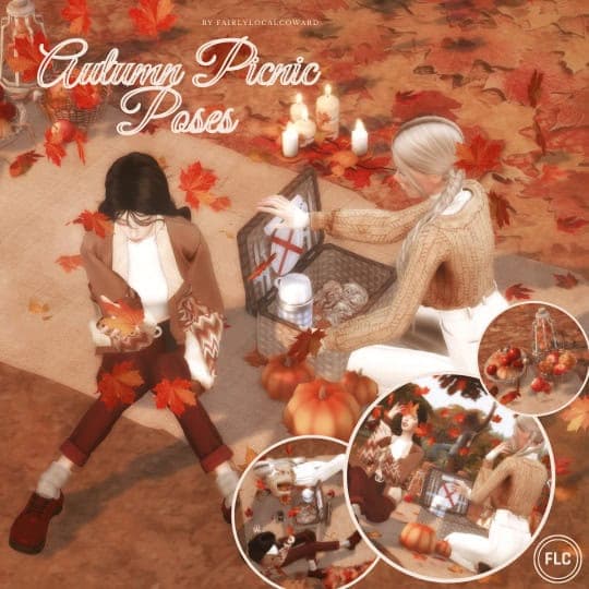 Autumn Picnic Poses