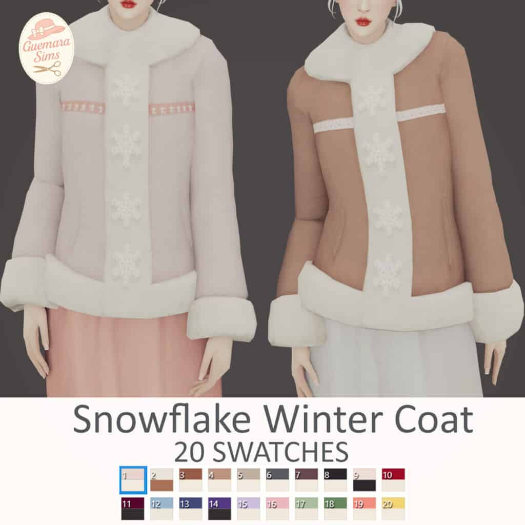 Snowflake Winter Coat