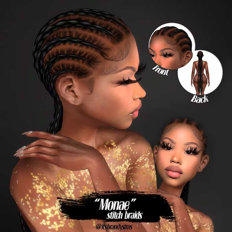 “Monae” Stitch Braids