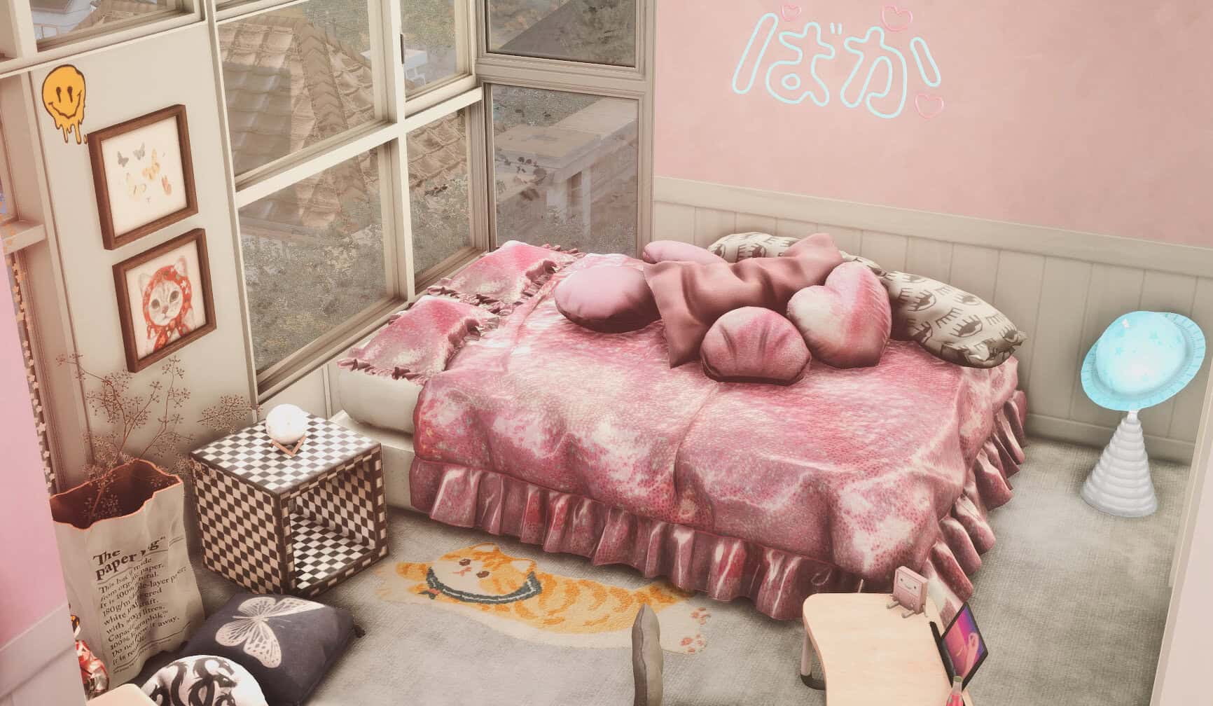 Cozy Ruffle Bed