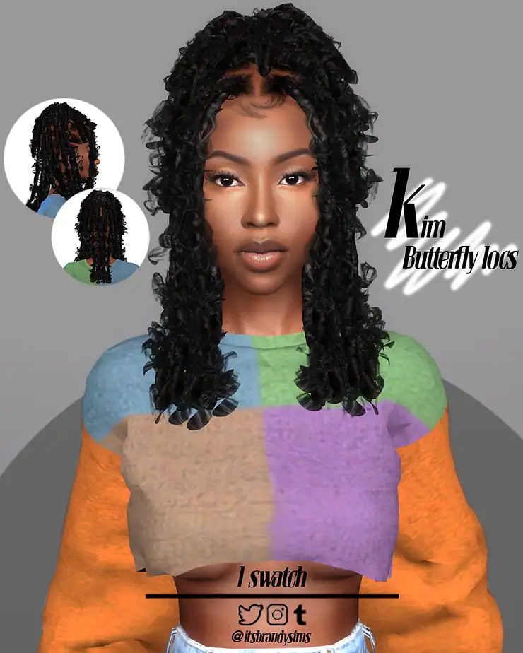 Kim Butterfly Locs